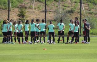 Les féminines du Portugal se préparent pour l'Euro